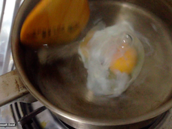 Spiced Quinoa, Spinach & Poached Egg with Tahini Sauce
